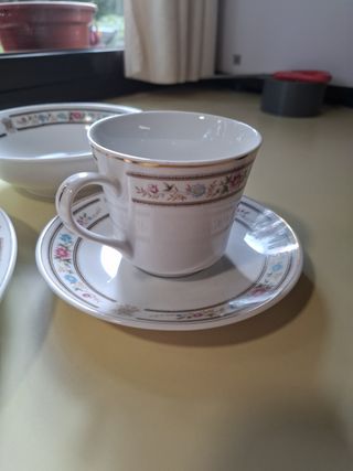 Vajilla porcelana decorada