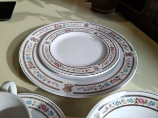 Vajilla porcelana decorada