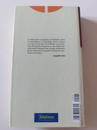 El día que murió Marilyn. Terenci Moix