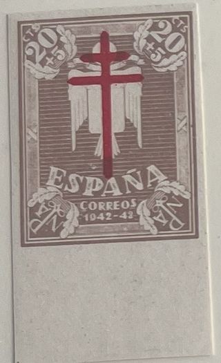 Sellos España 1942 Pro Tuberculosos 958/960 sd