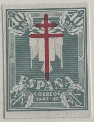 Sellos España 1942 Pro Tuberculosos 958/960 sd