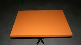 Piano per tavolo 90x60x5 color arancione vendo nuo