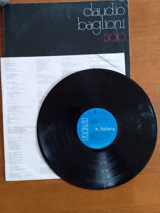 Disco in vinile Claudio Baglioni "Solo"