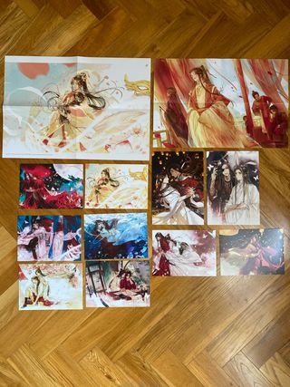 Heaven Official's Blessing PACK Pósters y postales