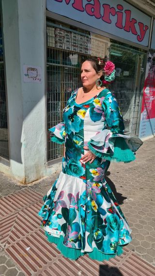 Traje de flamenca