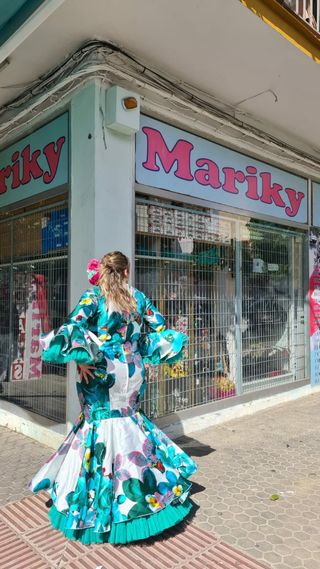 Traje de flamenca