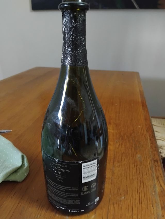 Bottiglia don perignon vuota lampade