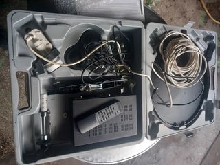 Antena parabólica camping