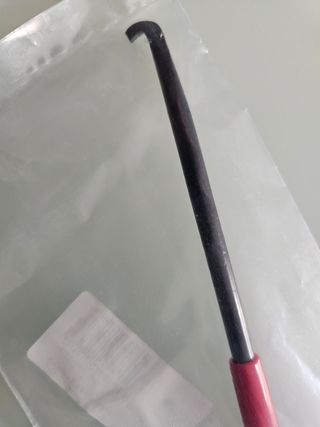 Gancho para extracción de resortes