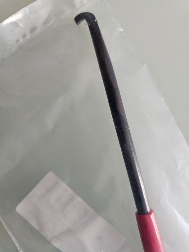 Gancho para extracción de resortes