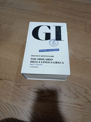 Dizionario di greco GI