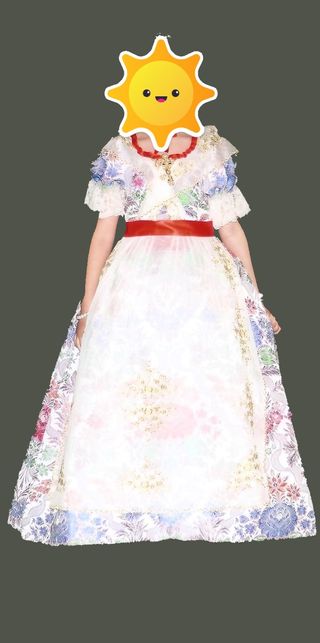 Traje fallera niña barato