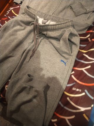 Chándal gris, PUMA, talla XL 