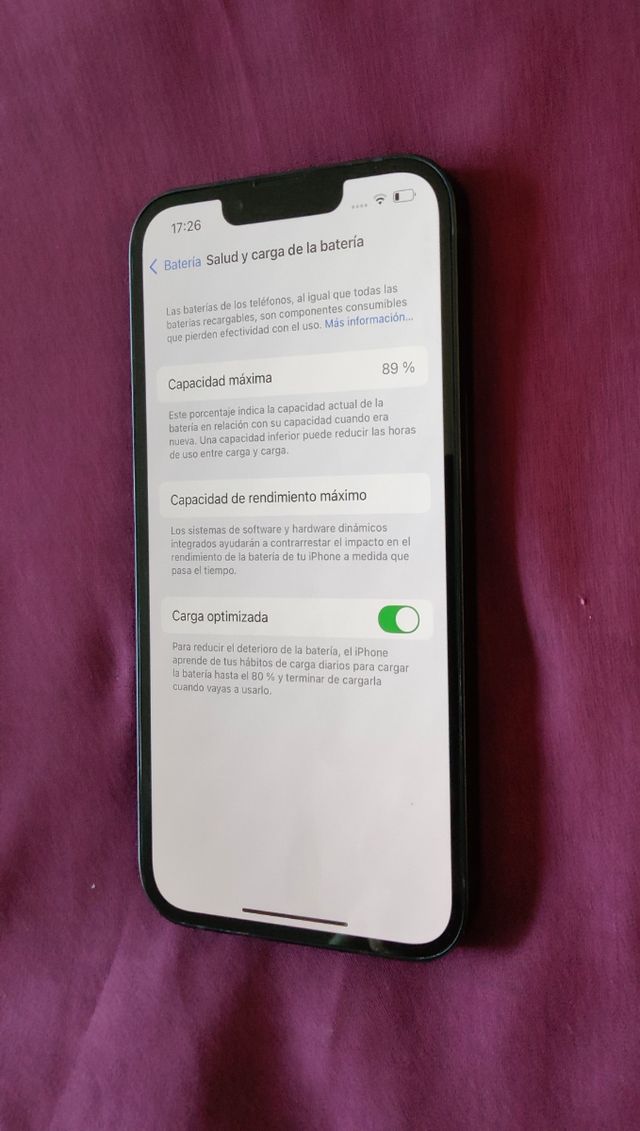 iPhone 13 de 256 GB color midnight