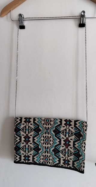 Bolso mano clutch étnico Sfera