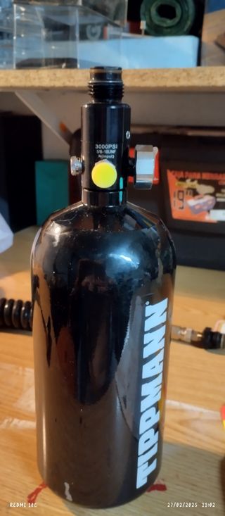 Botella más manguera flexible