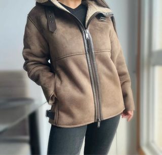 Cazadora doble faz zara