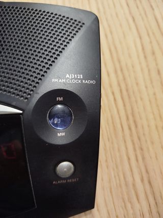 Radio reloj despertador