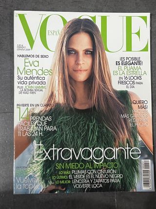 REVISTA VOGUE FEBRERO 2009