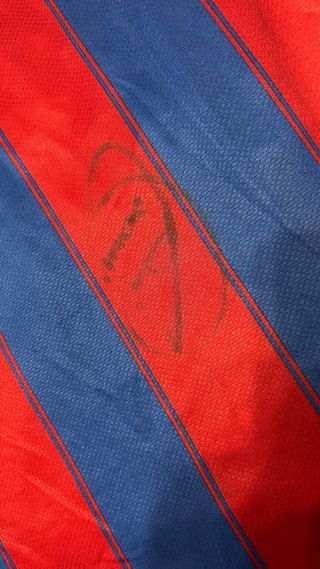 Camiseta FC Barcelona 2008 firmada por Xavi