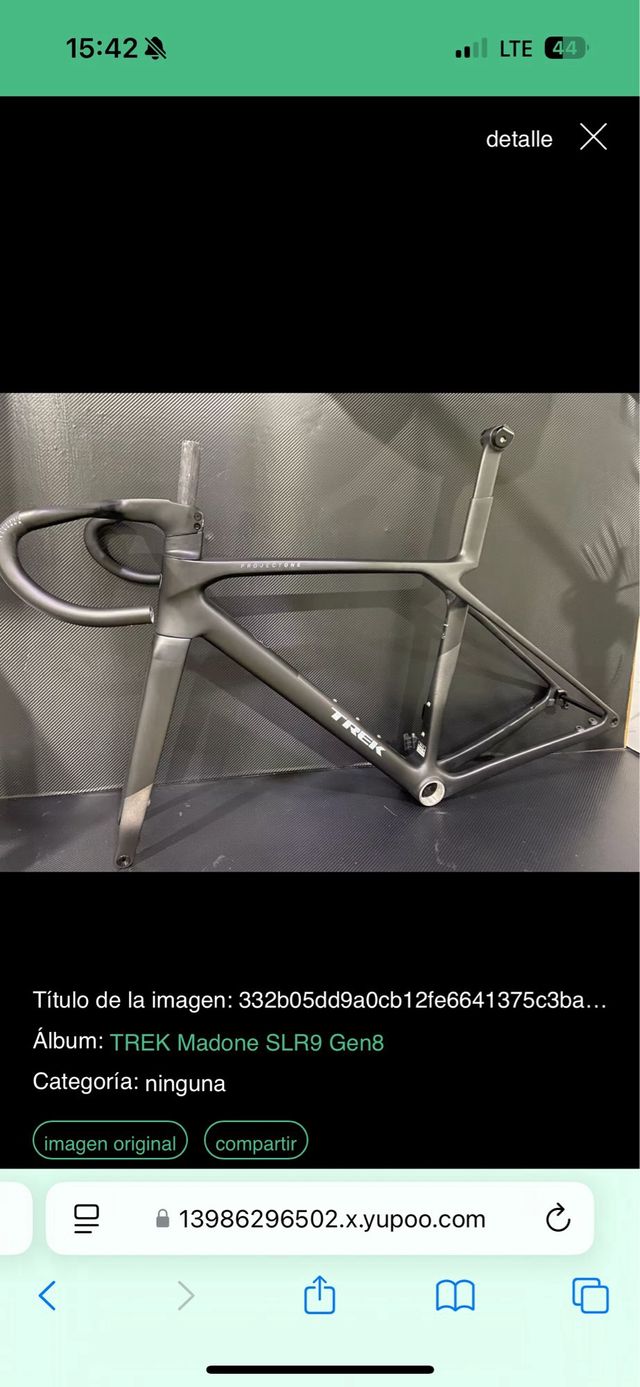 ¡¡¡ CUADRO TREG MADONE GEN 8 !!!