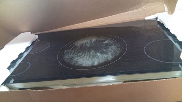 Placa vitrocerámica de 90