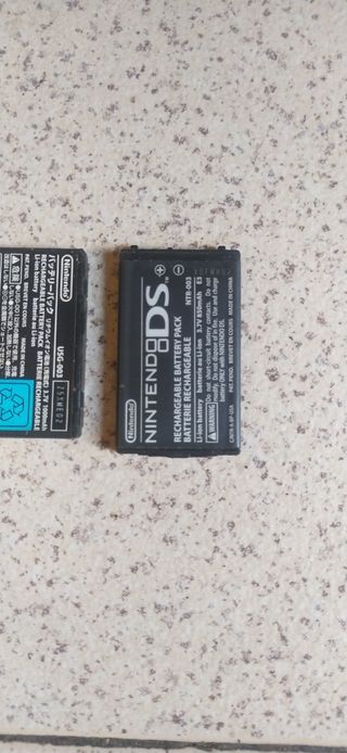 Baterías consolas NINTENDO DS y Ds Lite...5€ una 