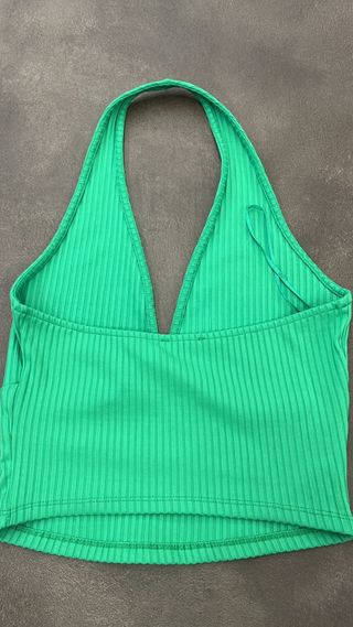 top bershka verde accesso