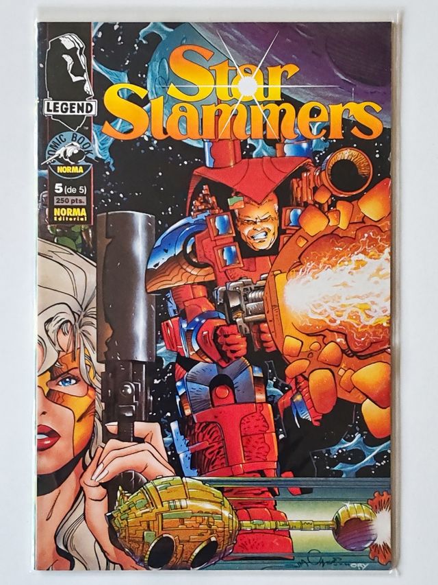 Mini Serie Completa 5 Cómics "Star Slammers" 1995
