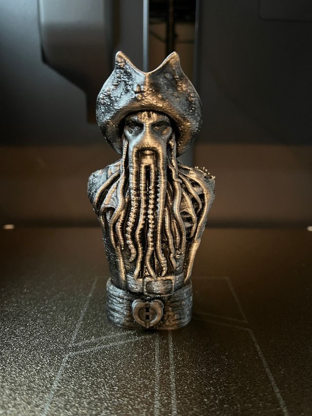 Busto Davy Jones Piratas del Caribe