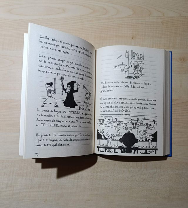 Diario di una schiappa.Una vacanza da panico (Italian Edition)