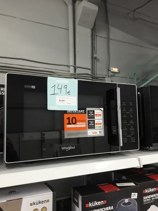 Microondas muy rebajado de precio en oferta