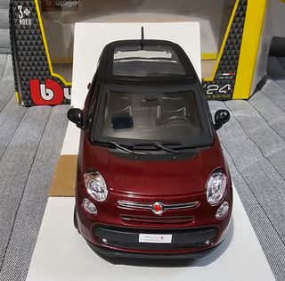 modellino Fiat 500 L scala 1/24 Burago