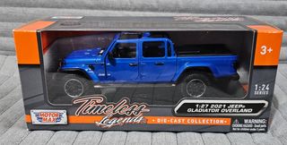 modellino Jeep Gladiator Overland scala 1:24 nuovo