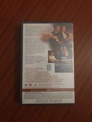 Titanic VHS sin abrir,copia alquiler 1ed