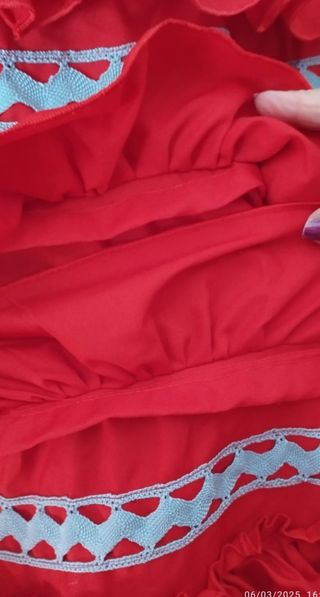 Traje flamenca Sra. Talla 48 o más 