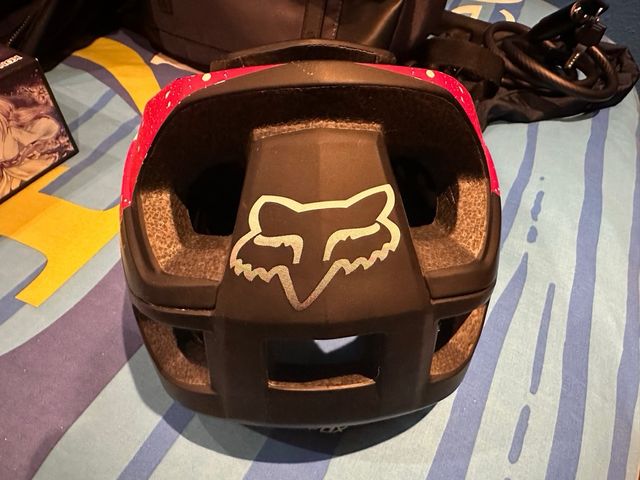 Casco mtb bici fox metah