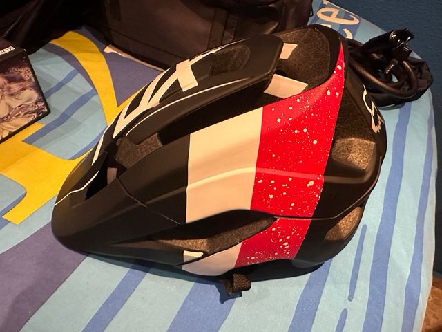 Casco mtb bici fox metah