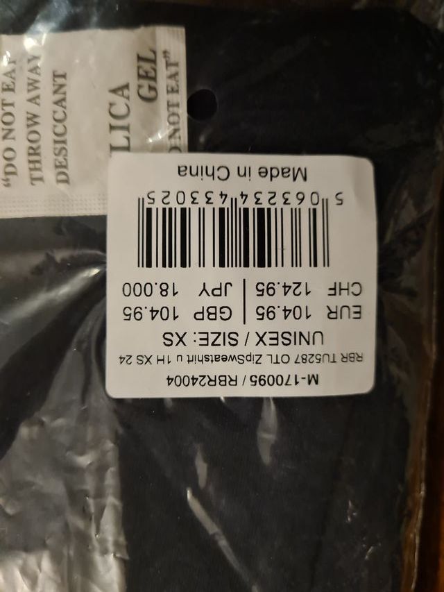 Felpa mezza zip Red Bull - Taglia XS