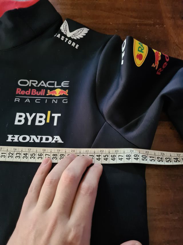 Felpa mezza zip Red Bull - Taglia XS