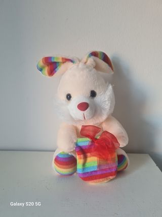 Coniglio pasquale peluche