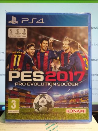 PES 2017 PRO EVOLUTION SOCCER PS4