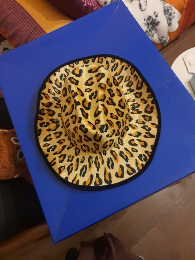 Sombrero leopardo DISFRAZ