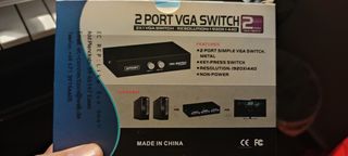 SWITCH DE 2 PUERTOS VGA