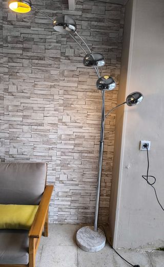 Lampara de pié metálica Maison du Monde