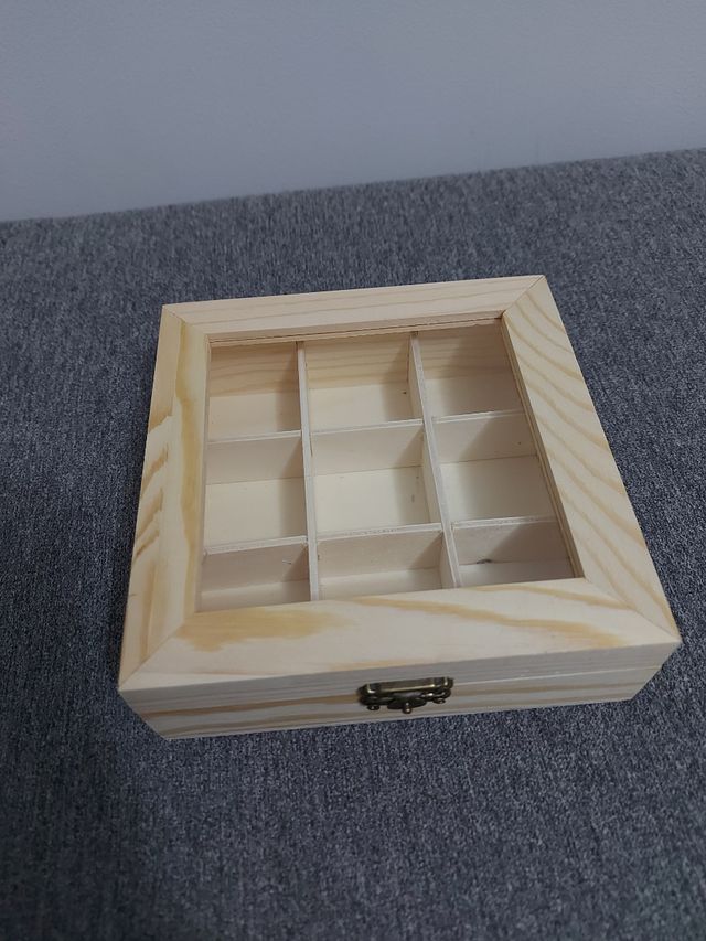 Caja para bolsas de té