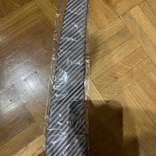 Corbata negra de seda hombre caramelo 