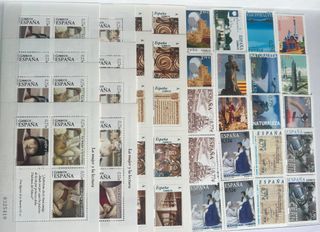 Sellos España Bloque de 4, 1988 a 2009