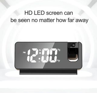 DESPERTADOR RELOJ CON PROYECTOR ALARMA