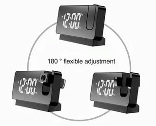 DESPERTADOR RELOJ CON PROYECTOR ALARMA